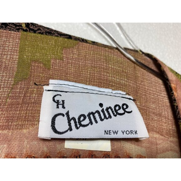 Boho‎ Eighties Jacket Blazer Medium Western Fringe Casual Colorful Retro Party - Picture 3 of 4